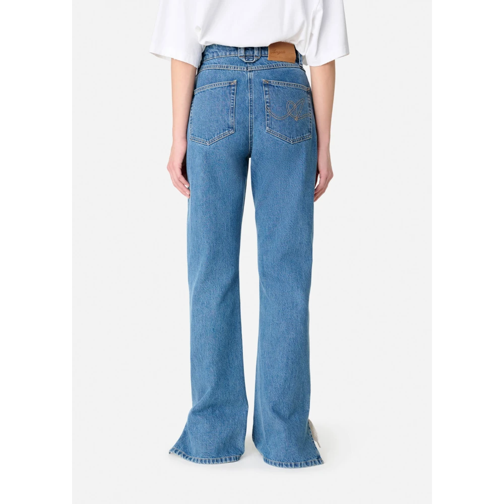 Axel Arigato Ryder Flared Jeans Blue Dames