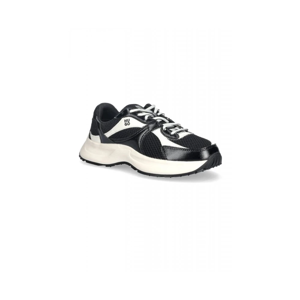 Hugo Starlit Sneakers Dames Schoenen Zwart