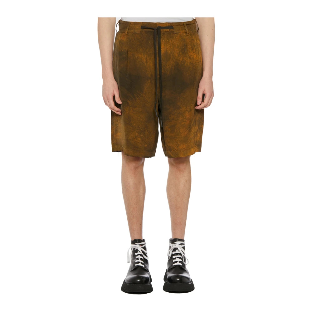 Andrea Ya aqov Viscose Bermuda Shorts Multicolor Heren
