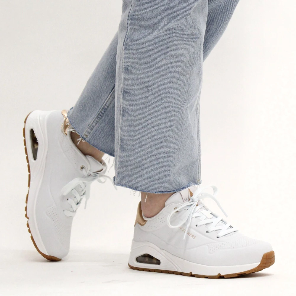 Skechers Uno-Golden Air sneaker White Dames