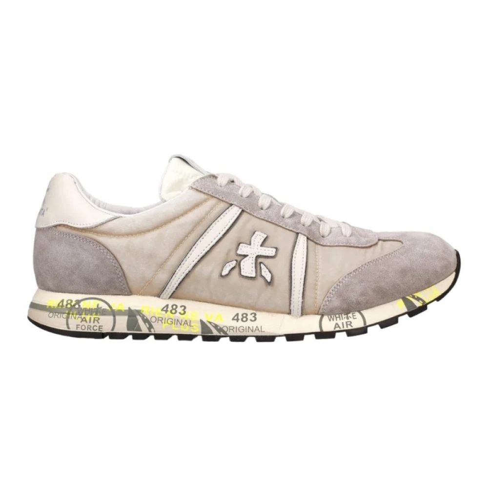 Premiata Lucy 6600 Stijlvolle Sneakers Heren Schoenen Beige