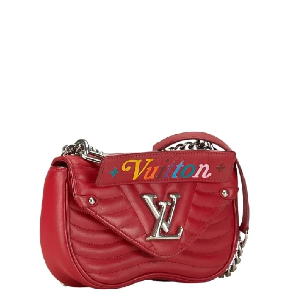 Louis Vuitton Vintage Pre-owned Leather handbags Red Dames