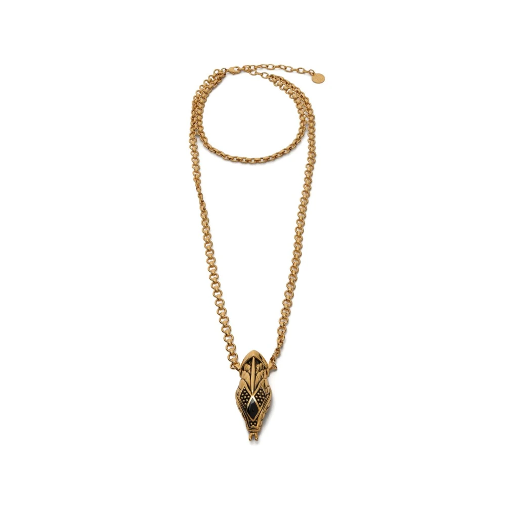 Roberto Cavalli Women's Yellow Necklaces, One Size, Bijoux Gold Necklace