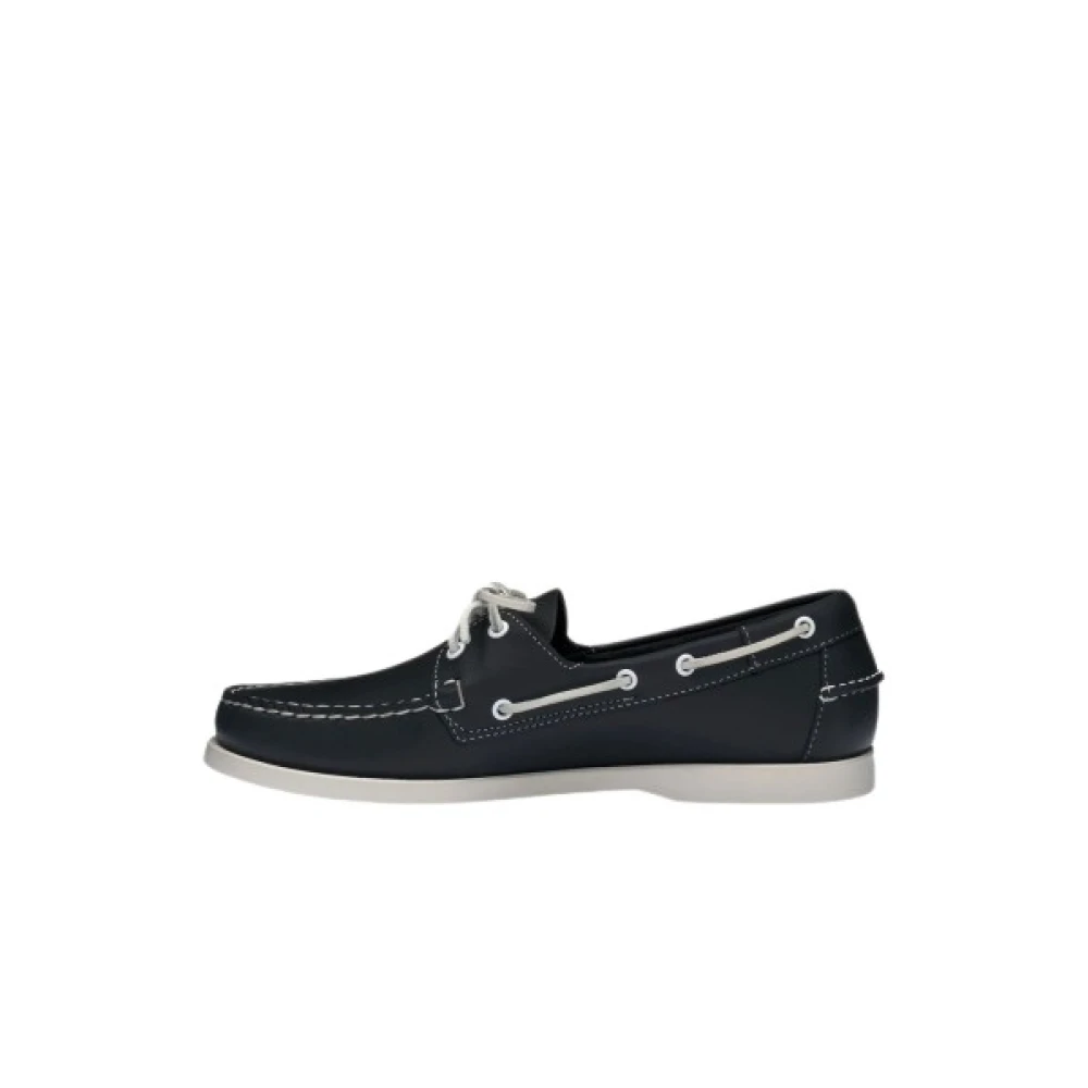 Sebago Docksides Portland - Male - Boat Shoes - Blue - 7 Uk - Shoes