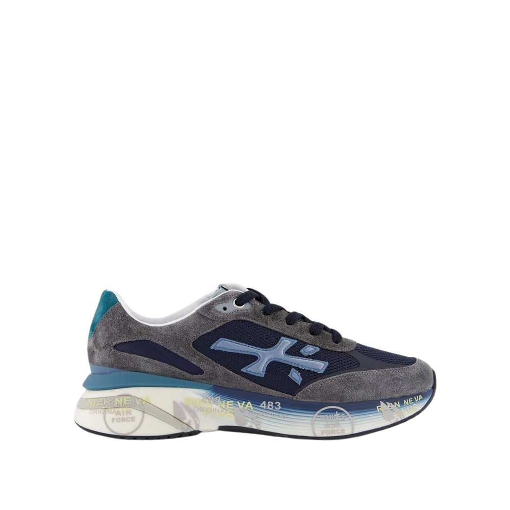 Premiata Moerun 7772 Heren Schoenen Blauw