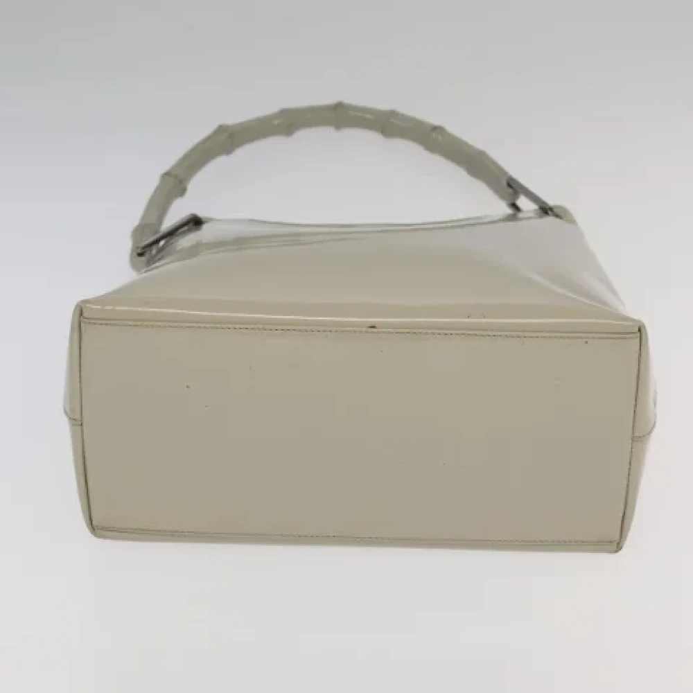 Gucci Vintage Pre-owned Canvas gucci-bags White Dames
