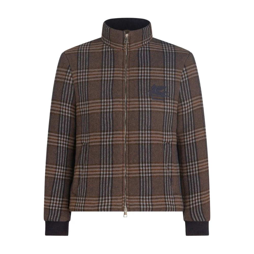 ETRO Stijlvolle Jas voor Mannen Brown Heren