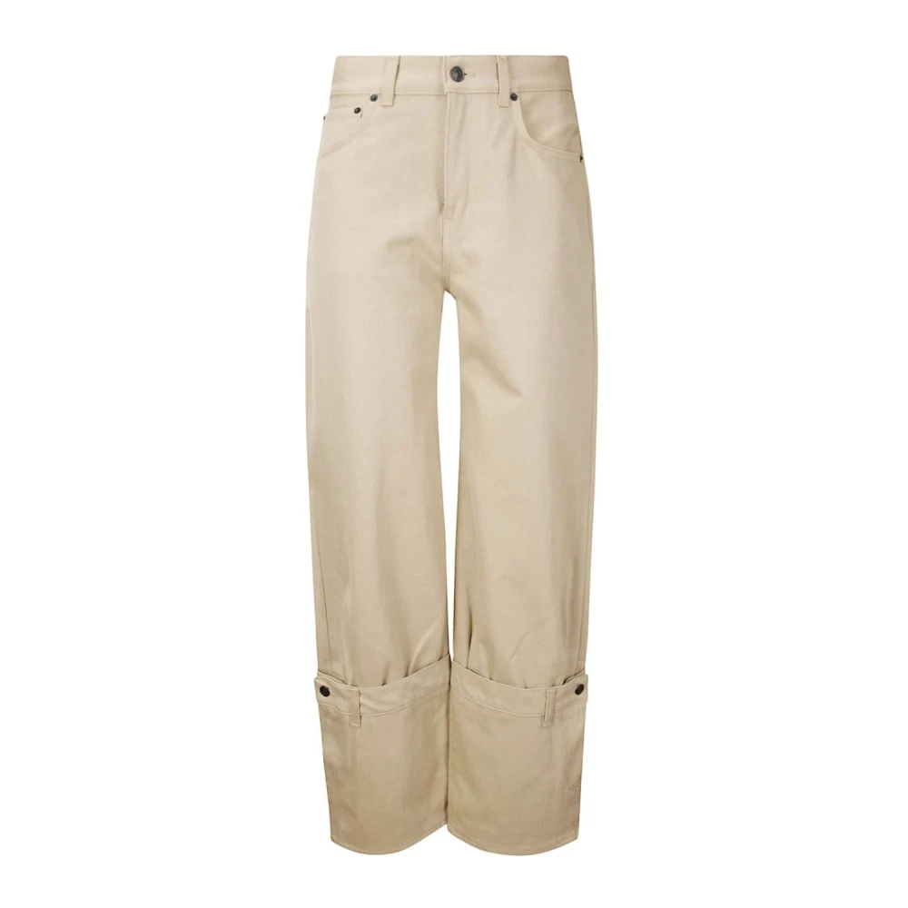 Haikure Wijde Beige Jeans Beige Dames