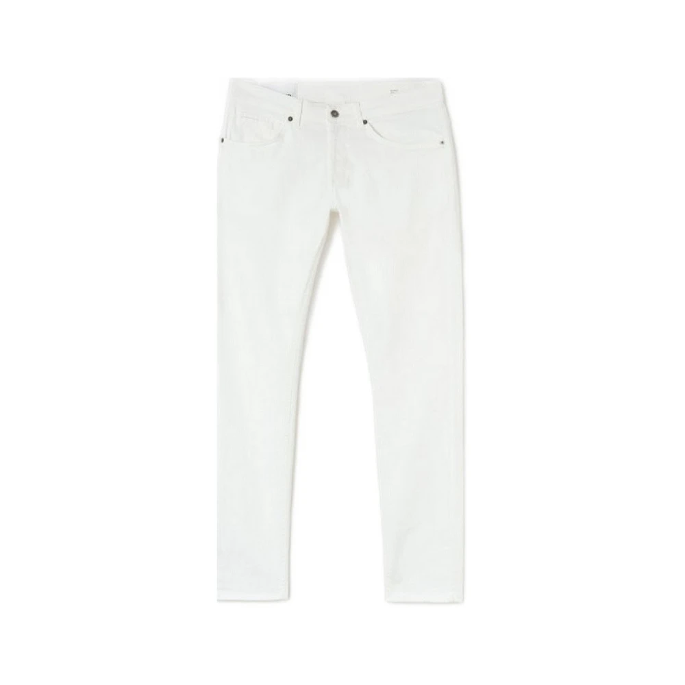 Dondup Moderne Skinny Jeans White Heren