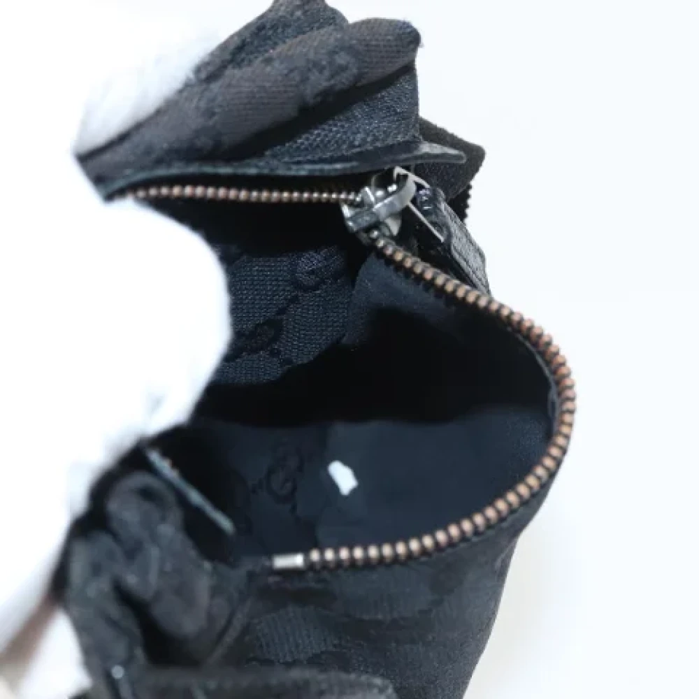 Gucci Vintage Pre-owned Canvas gucci-bags Black Dames