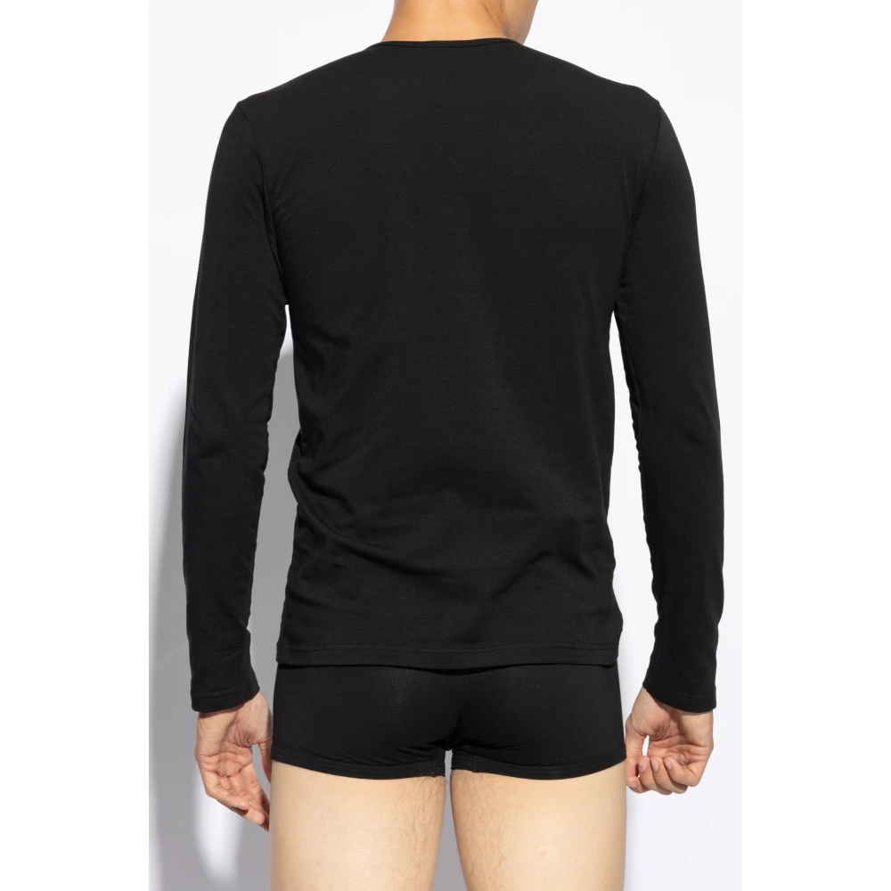 Versace Twee-pack T-shirts Black Heren