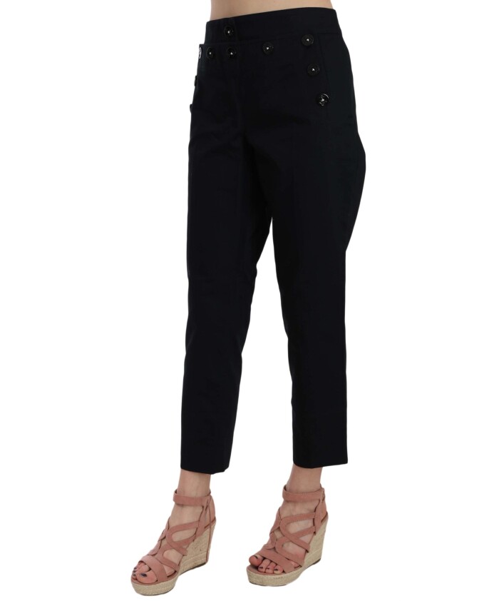 pantalons-en-coton-noir