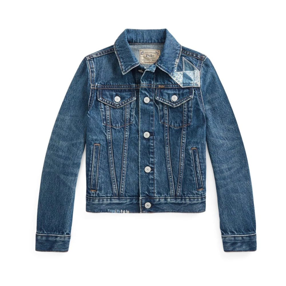 Ralph Lauren Truckerjack Blue Dames