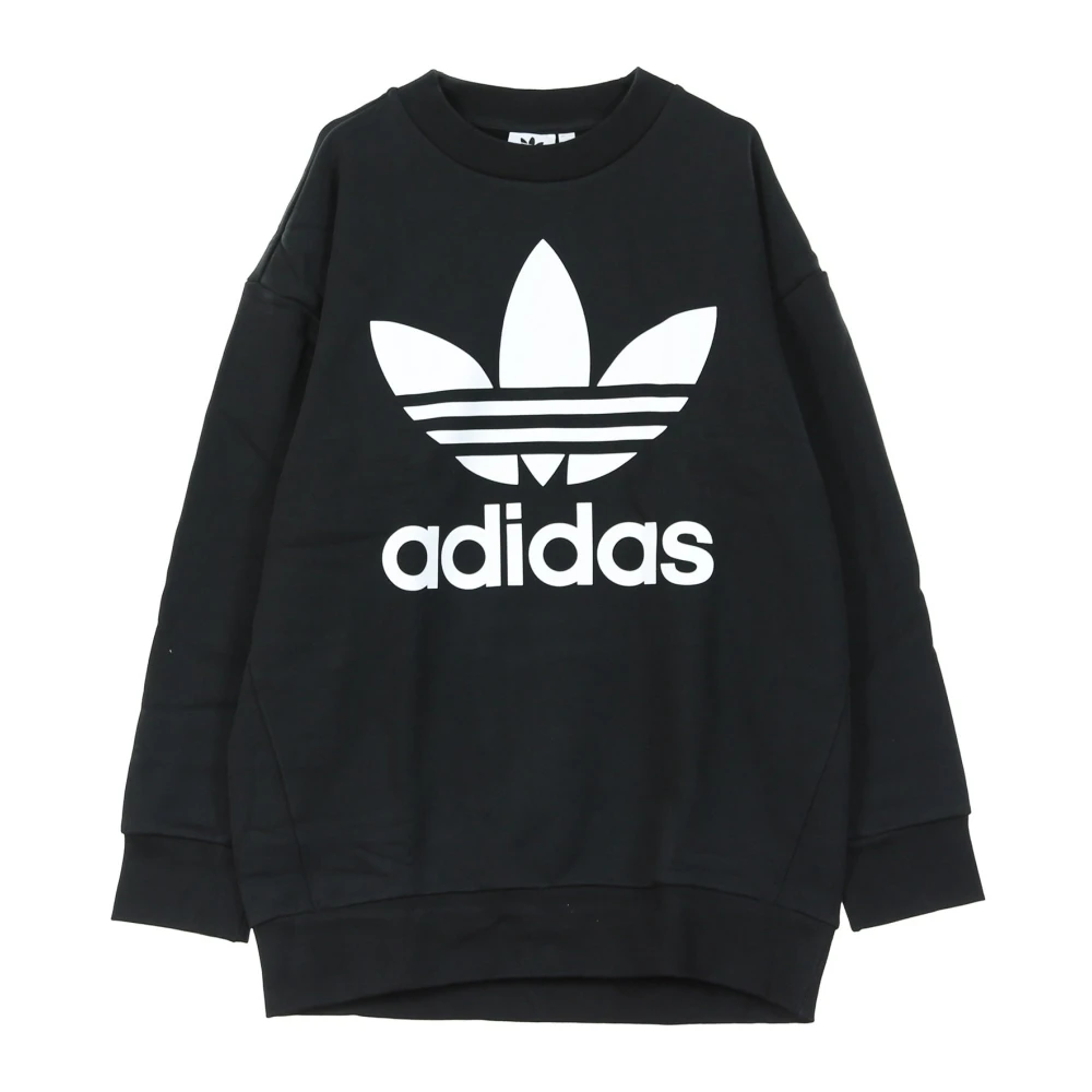 Adidas Men's Black Sweatshirts, L, Crewneck Sweatshirt