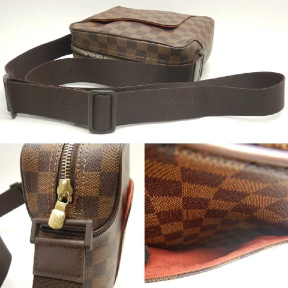 Louis Vuitton Vintage Pre-owned Canvas shoulder-bags Brown Dames