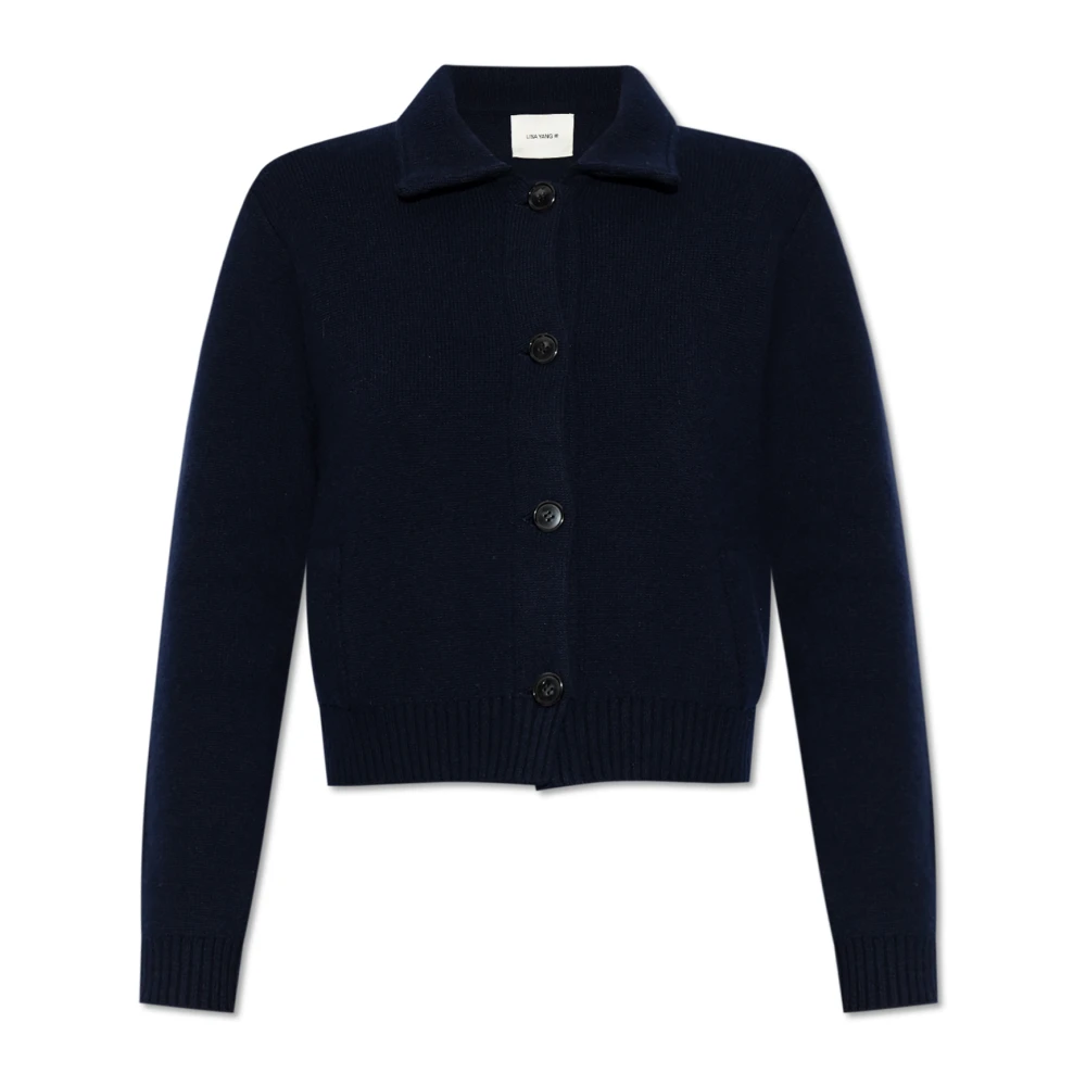 Lisa Yang Cardigan Lynna Blue Dames