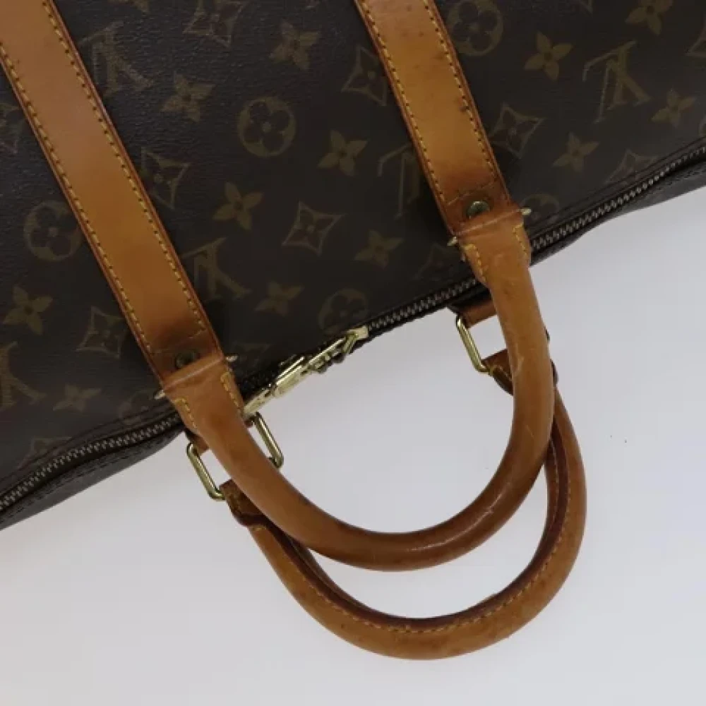 Louis Vuitton Vintage Pre-owned Canvas travel-bags Brown Dames