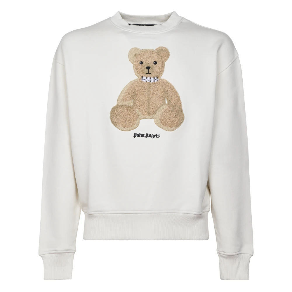Palm Angels Uomo Bianco Felpe, 2XL, New,