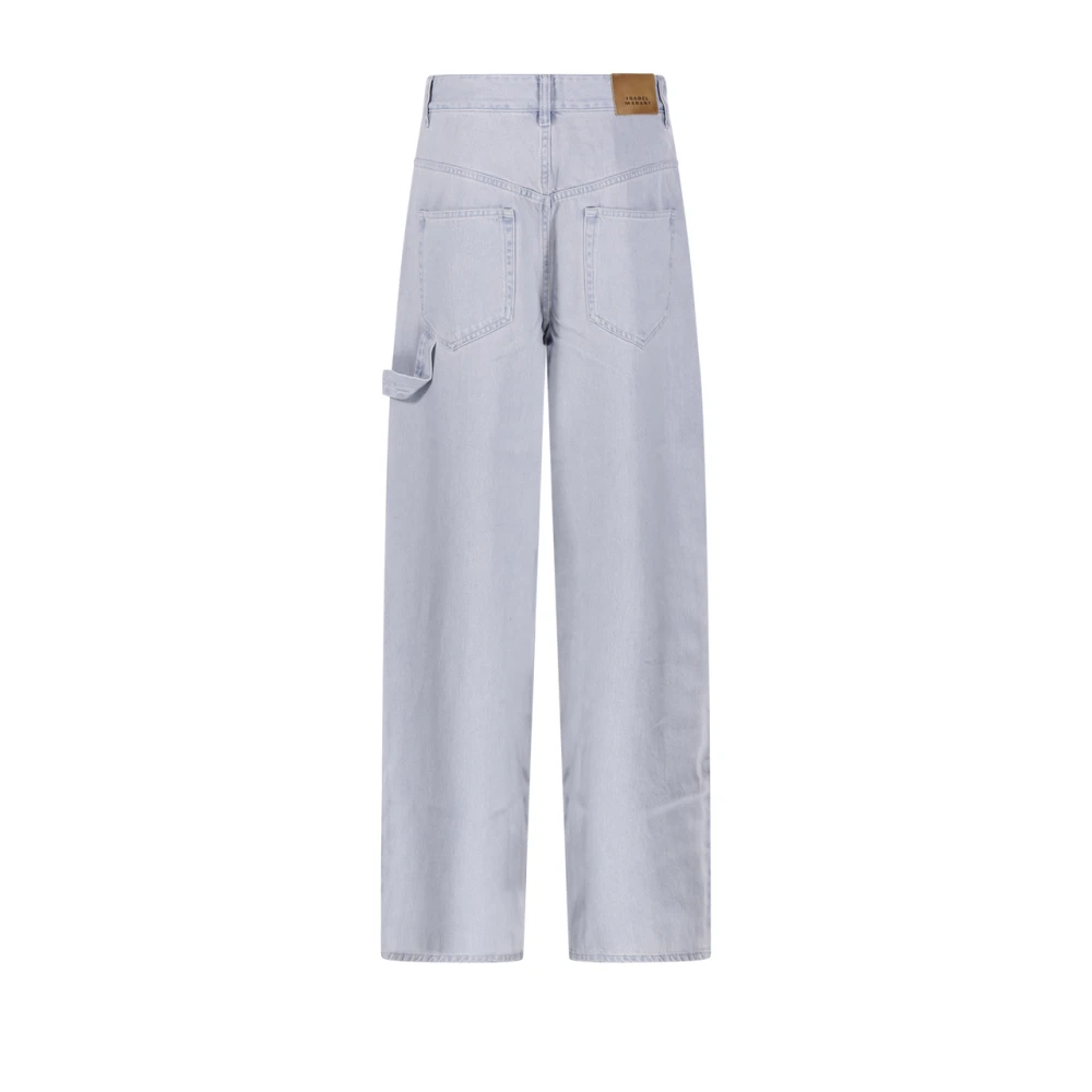 Isabel Marant Étoile Lichtblauwe Ophra Jeans Blue Dames