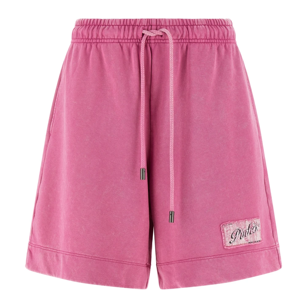 Pinko Women's Pink O, Casual Shorts, S, Idillio Bermuda Shorts