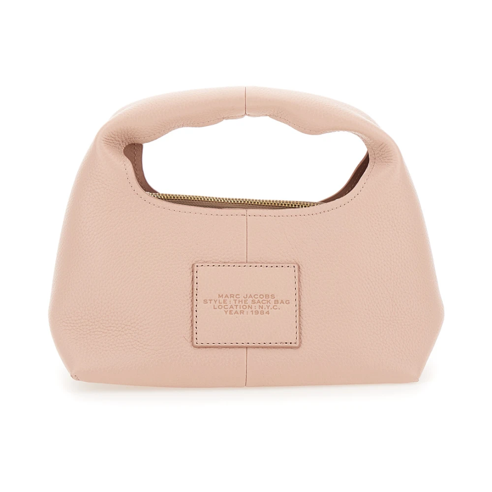 Marc Jacobs Roze Mini Sack Handtas met Logo Pink Dames