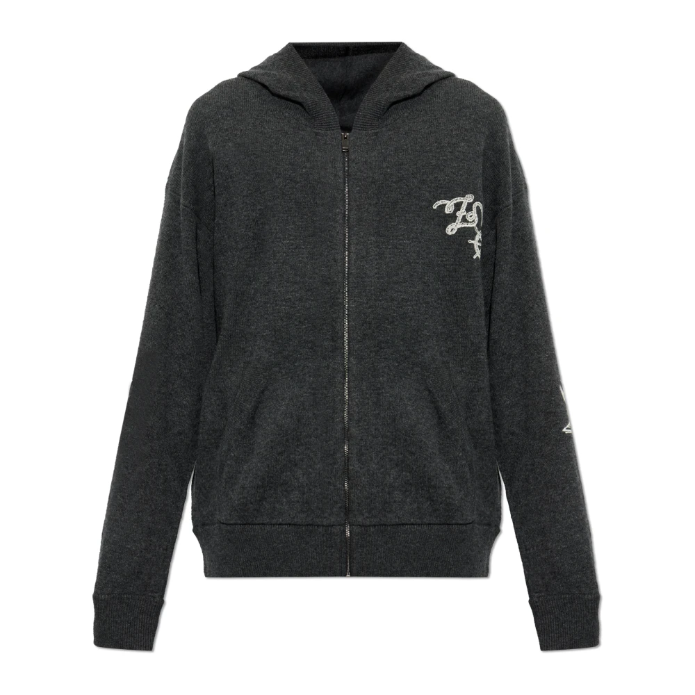 Zadig & Voltaire Uomo Charcoal Cardigan Camillo - Immagine 2