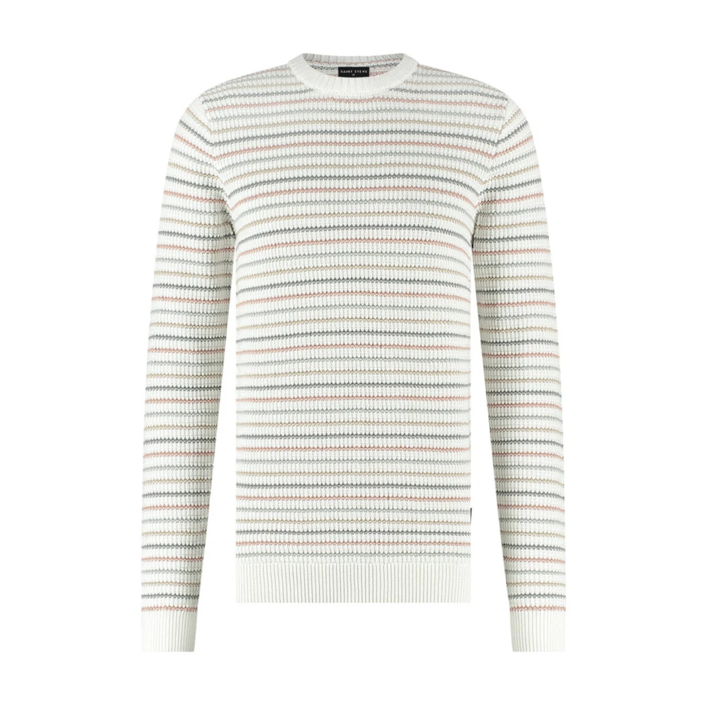 Saint Steve TIM Pullover White Heren