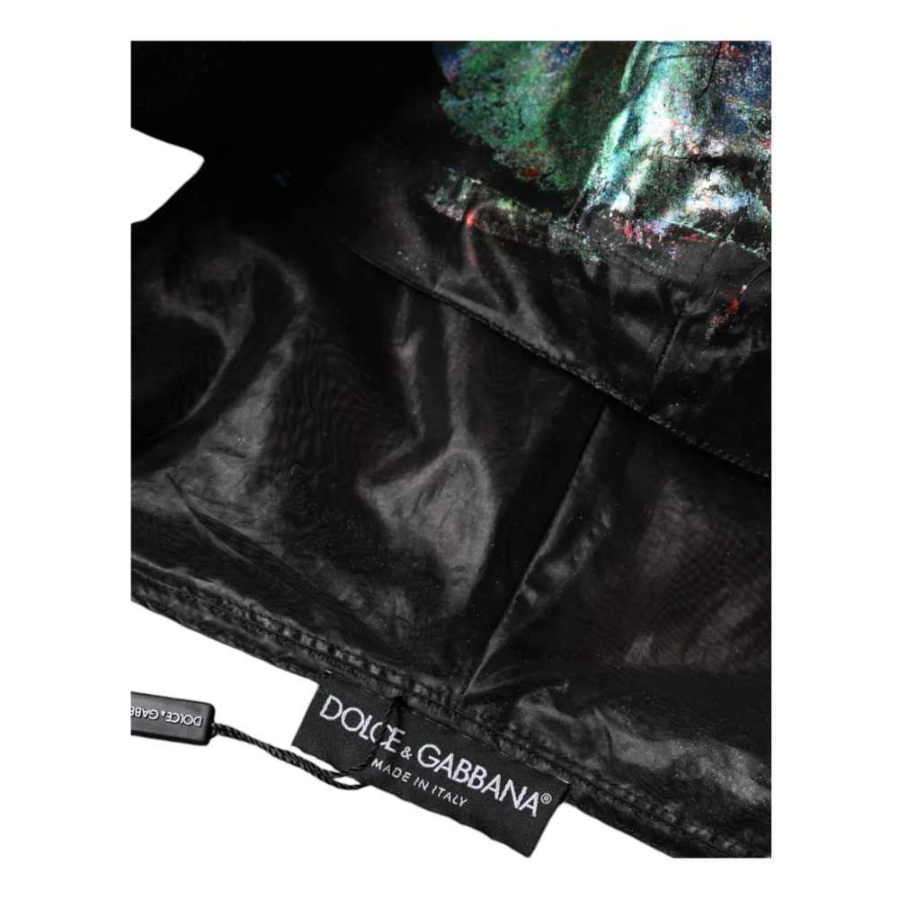 Dolce & Gabbana Multicolor Print Hoodie Dames Multicolor Dames