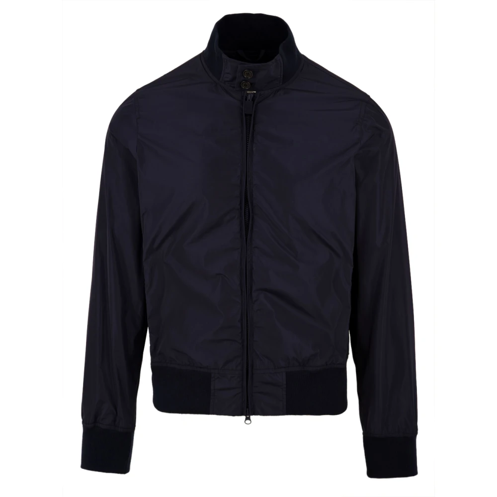 Aspesi Navy Swingjas voor Mannen Blue Heren