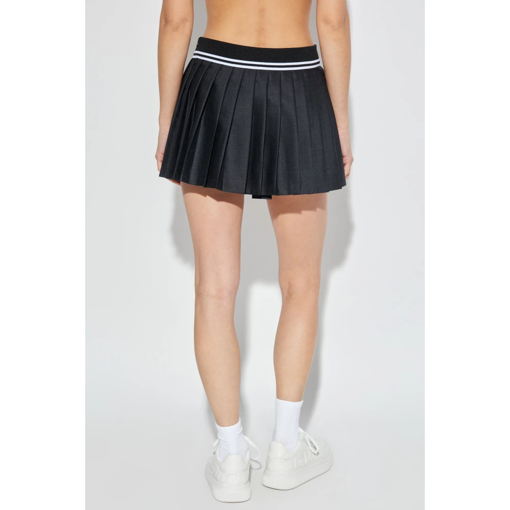 Sporty & Rich Geplooide rok Black Dames