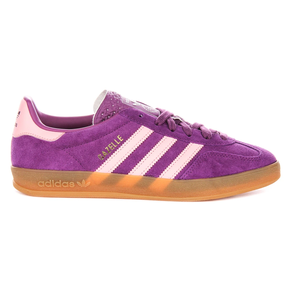 Adidas Unisex Kids Purple Gazelle Indoor - Kids Sneakers - 40 Eu - Kids
