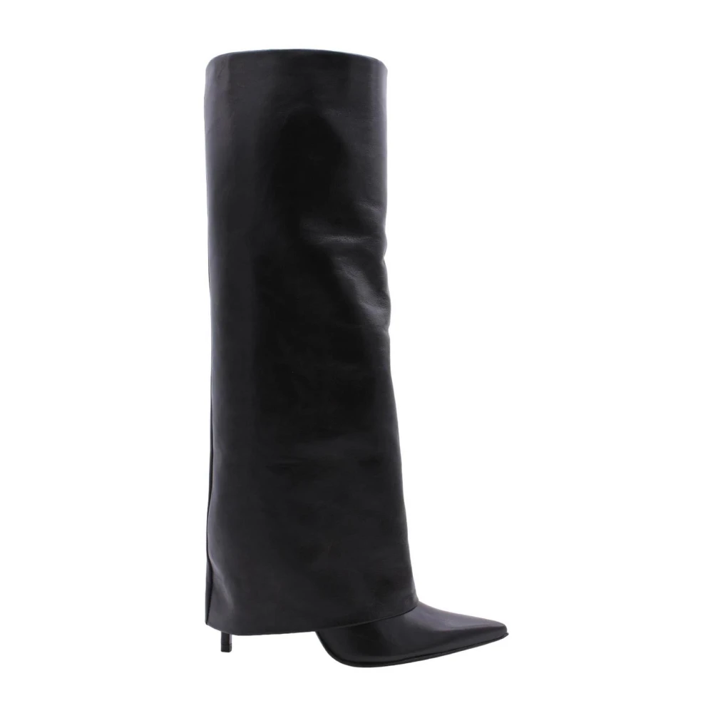 Rotta Damen Schwarz Seven Stiefelette Mit Absatz