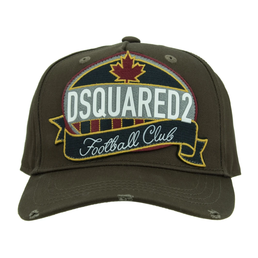 Dsquared2 Baseballpet met gesp Brown Unisex