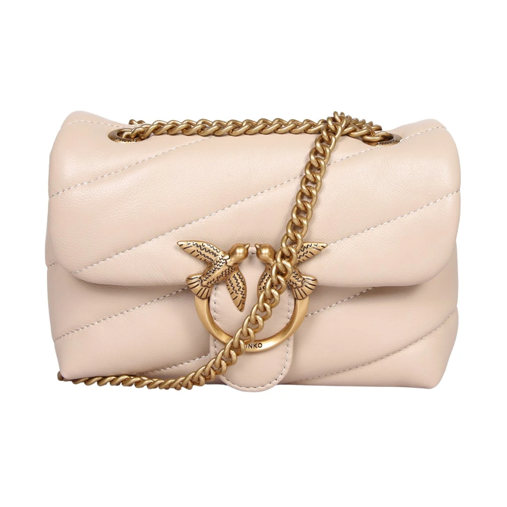 Pinko Women's Beige Crossbody Bag - Cross Body Bags - One Size - Bags