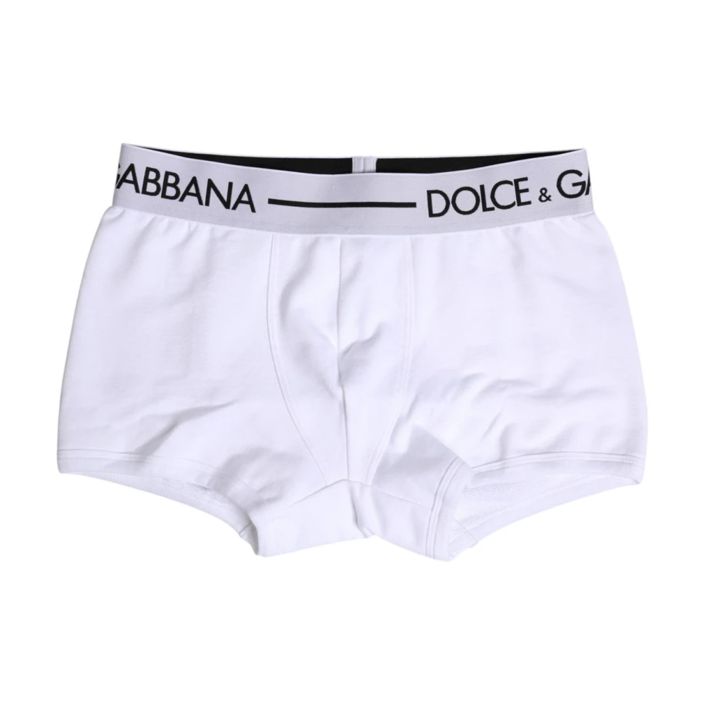 Dolce & Gabbana Men's White Comfort Cotton Boxer Briefs - Underpants - S - Underwear