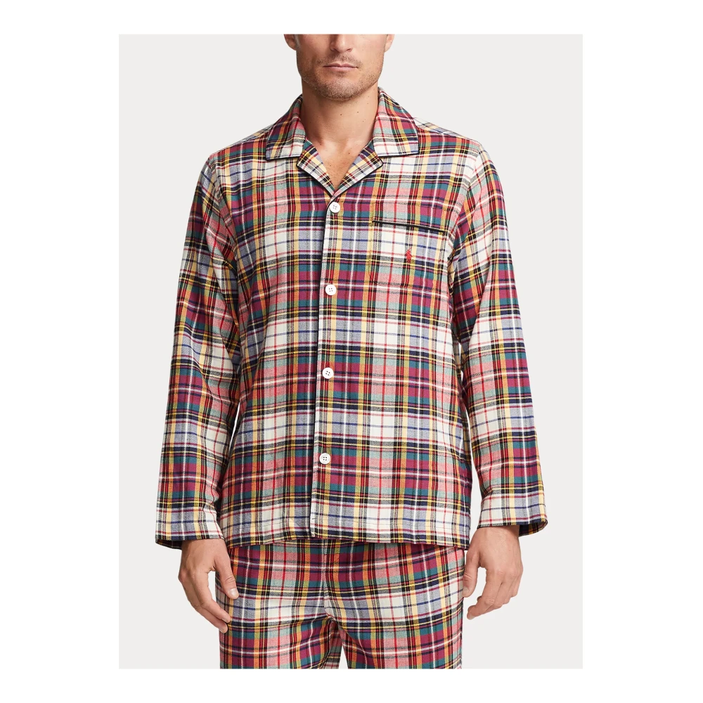 Ralph Lauren Pigiama L S PJ Set-Sleep-Set Multicolor Heren