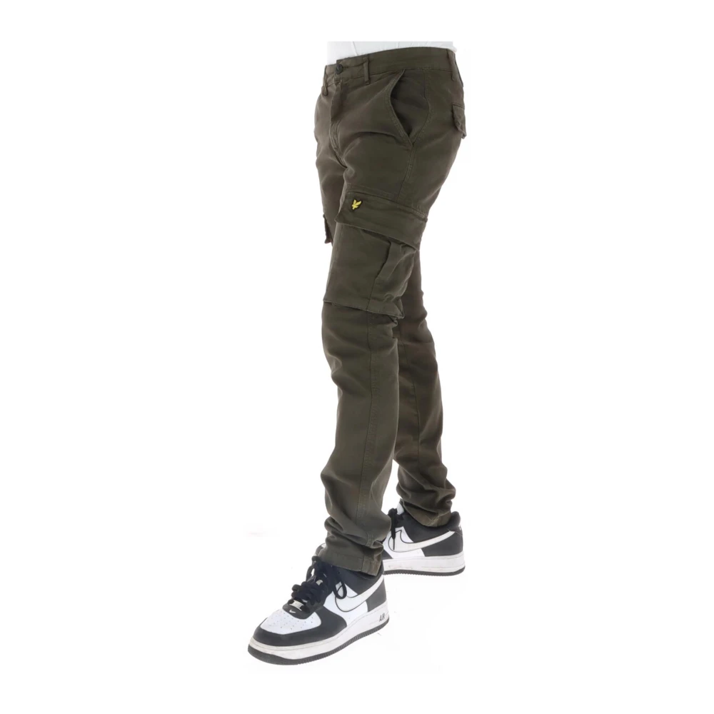 Lyle & Scott Herenbroek Stijlvol Ontwerp Green Heren
