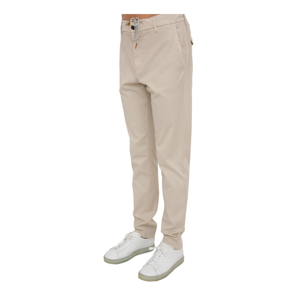 Eleventy Beige Jogger Broek Stijlvol Comfortabel Beige Heren
