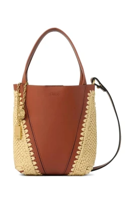 Marcie Raffia Tote Bag
