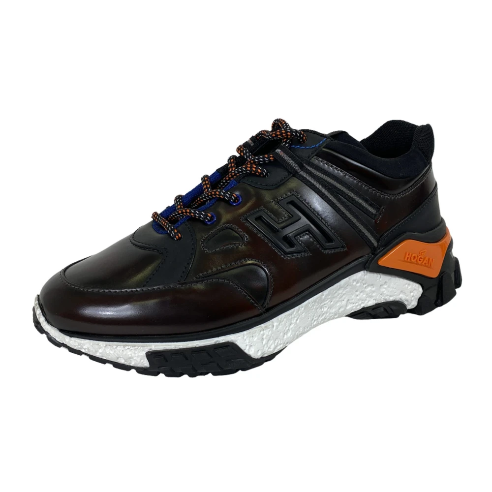 Hogan H477 Urban Trek Sneaker Heren Schoenen Bruin