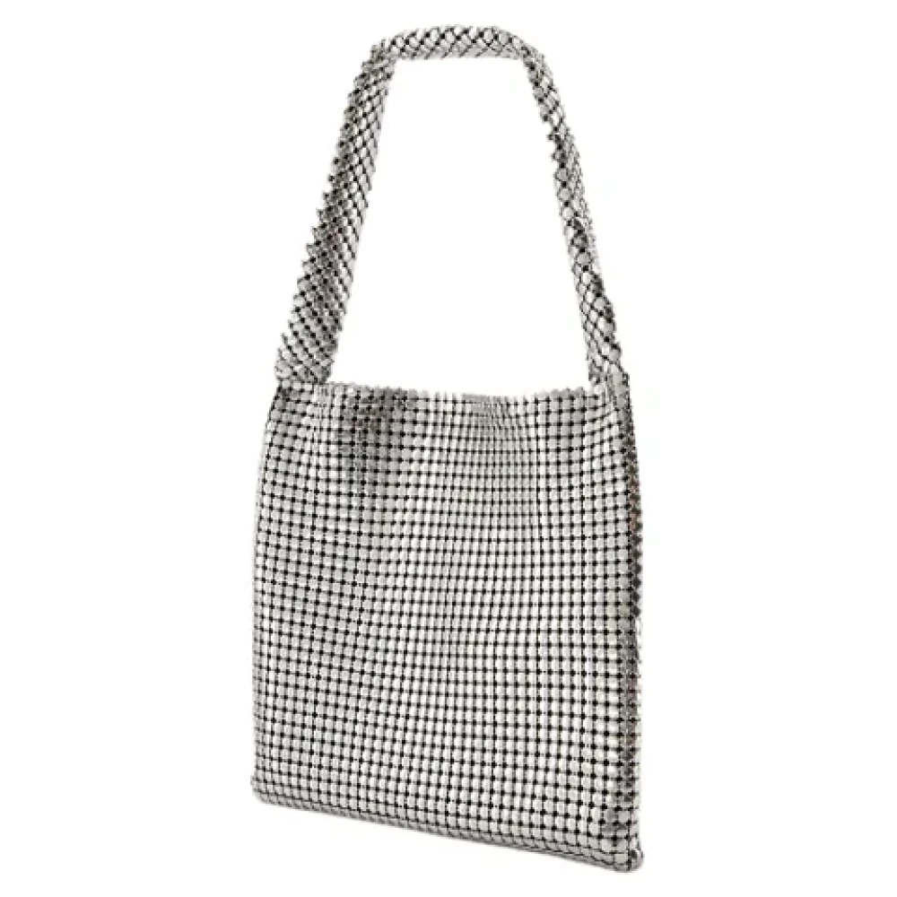 Paco Rabanne Fabric shoulder-bags Gray Dames