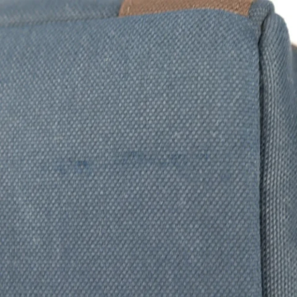 Hermès Vintage Pre-owned Leather backpacks Blue Dames