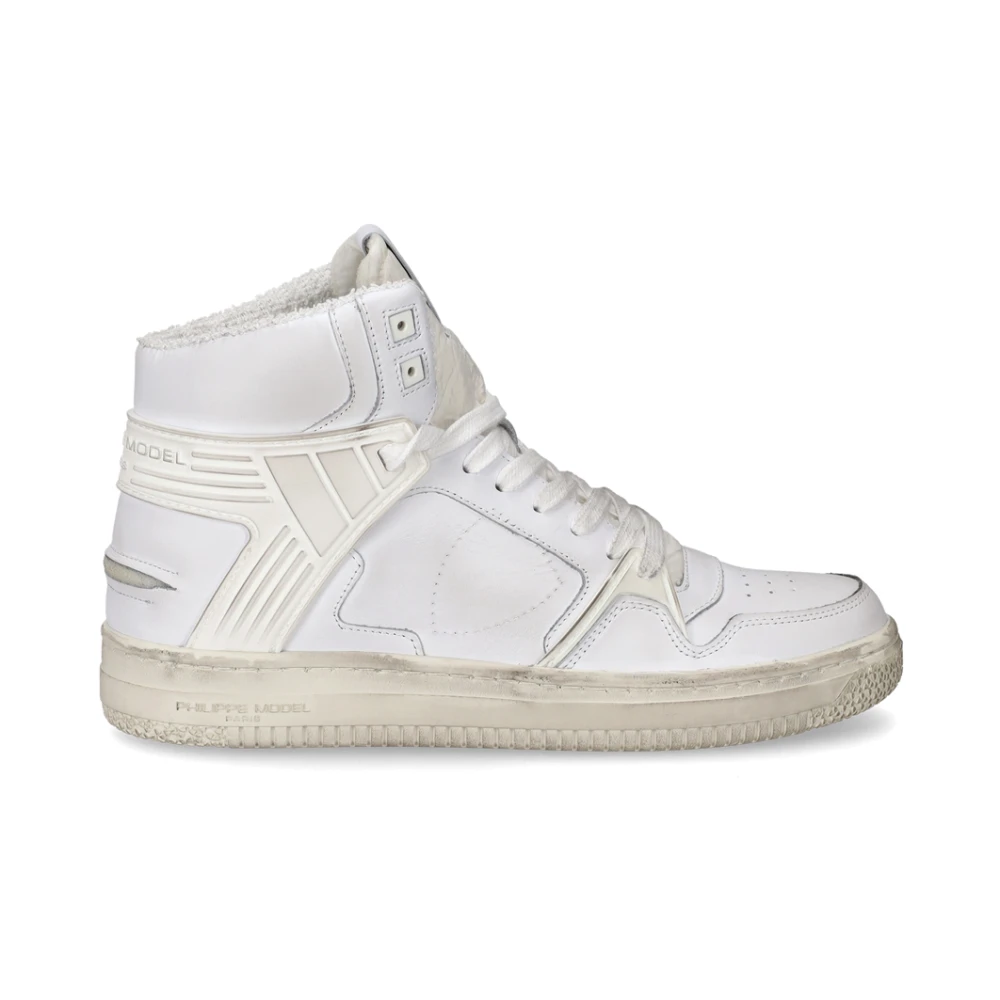 Philippe Model Men's White Sneakers, 6 Uk, Trainers La Grande Tennis