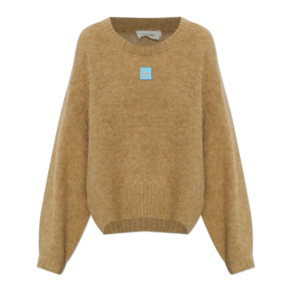 American Vintage Vrouw Bruin Truien & Vesten Dames, S, Wol, East Oversize Sweater
