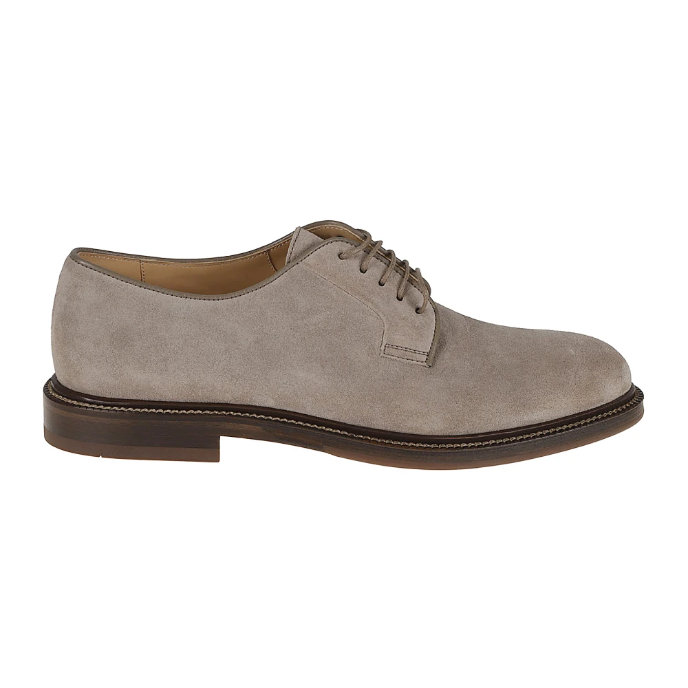 Shoes > Flats > Laced Shoes - - Brunello Cucinelli - Modalova
