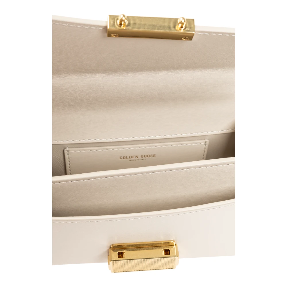 Golden Goose Venezia Kleine Schoudertas Beige Dames