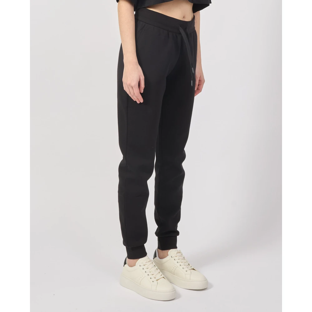 Armani Exchange Zwarte trekkoordbroek Black Dames