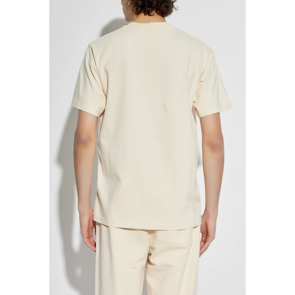 Sporty & Rich T-shirt The Mountain Beige Unisex