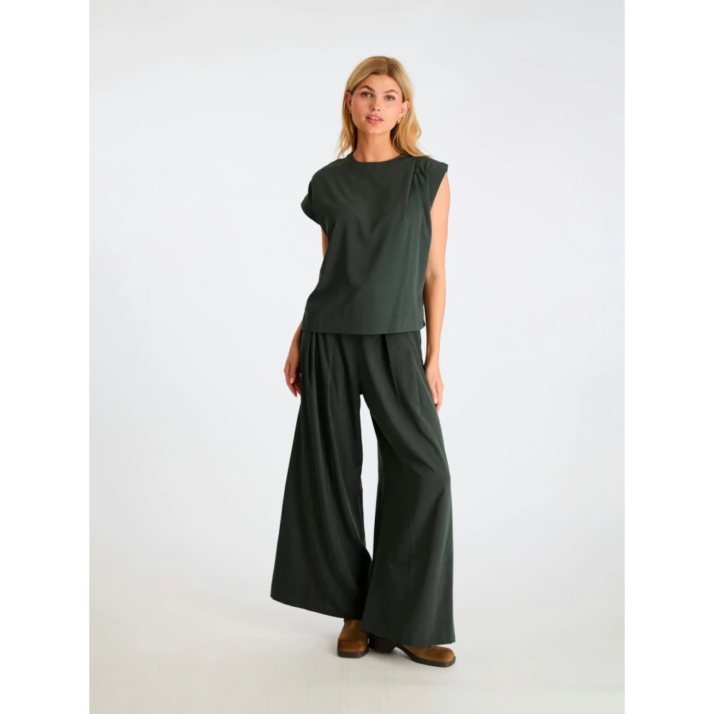 NEO NOIR Stijlvolle Diandra Top voor casual dragen Green Dames
