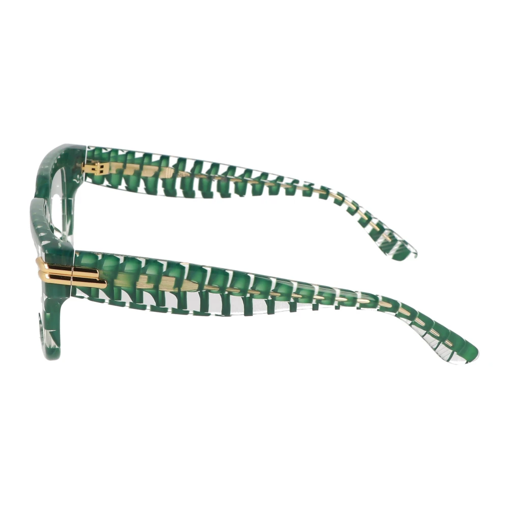 Bottega Veneta Onregelmatige acetaat brilmontuur model Green Unisex